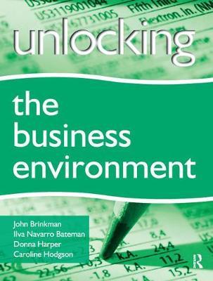 Unlocking the Business Environment by John T. Brinkman image