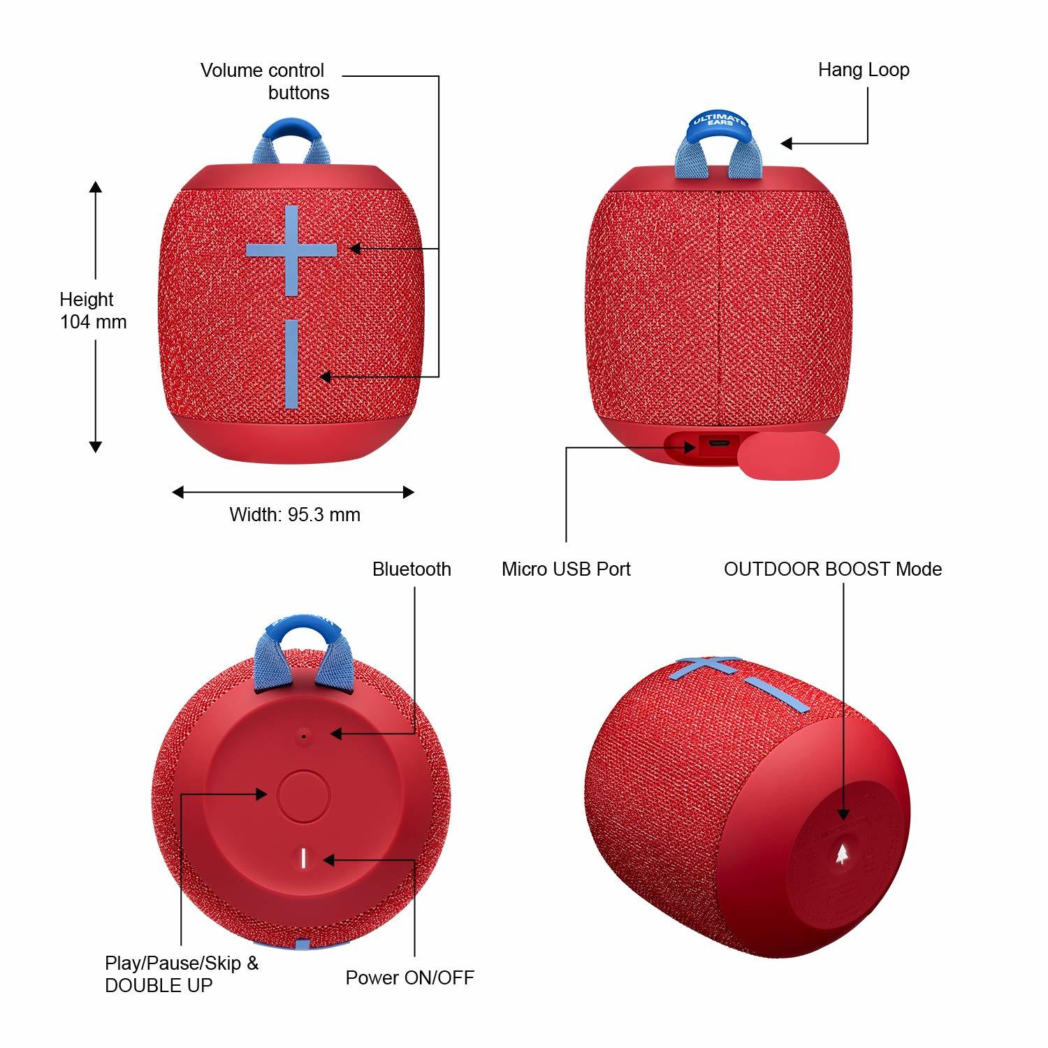 Ultimate Ears: WONDERBOOM 2 - Radical Red image