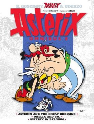 Asterix Omnibus 8: Asterix and the Great Crossing #22, Obelix and Co. #23, and Asterix in Belgium #24 by Rene Goscinny image