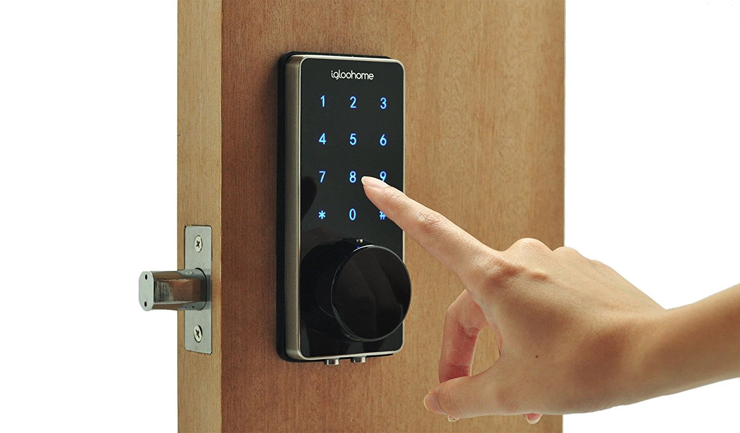 Igloohome: Smart Lock Deadbolt II - Black image