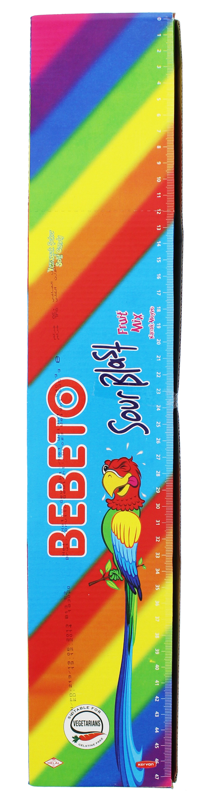 Bebeto Sour Blast Wrapped Belts - Fruit Mix | at Mighty Ape NZ