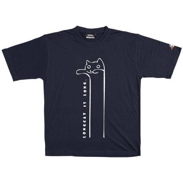 Longcat - Tshirt (Navy)