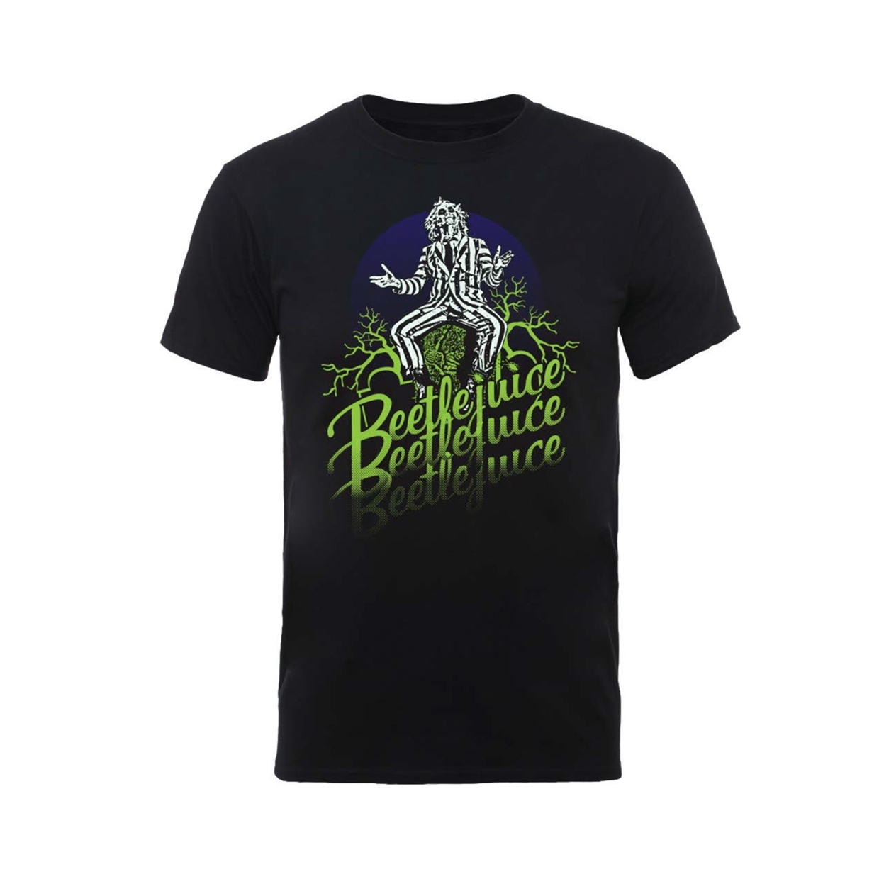 Beetlejuice: Beetlejuice Faded T-Shirt (Large)