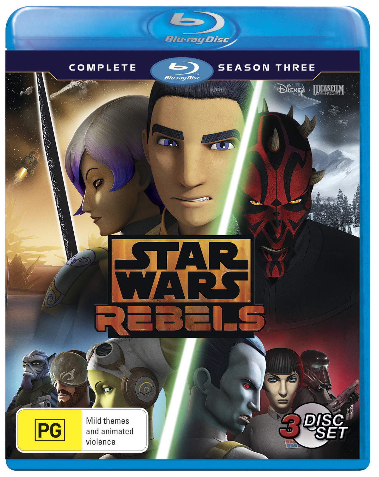 Star Wars: Rebels - Season 3 on Blu-ray image