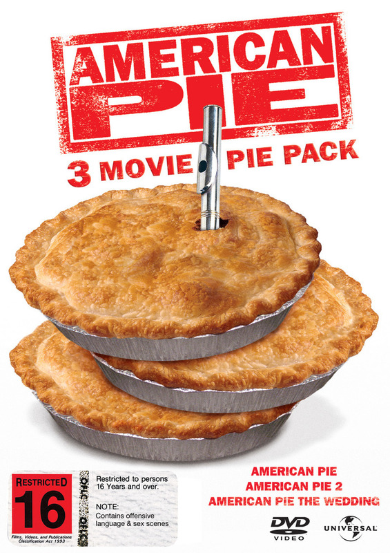 American Pie / American Pie 2 / American Pie: The Wedding - 3 DVD Collection (3 Disc Set) on DVD