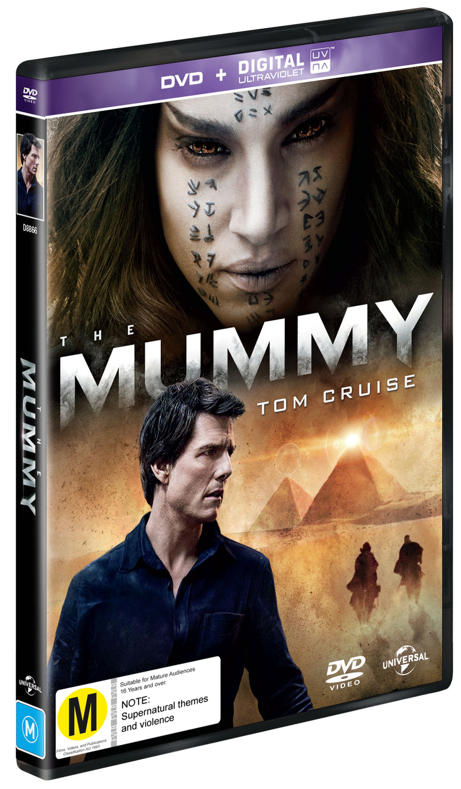The Mummy (2017) on DVD image