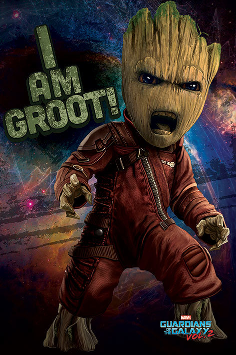 Guardians of the Galaxy Vol.2 Maxi Poster - Angry Groot (686) image