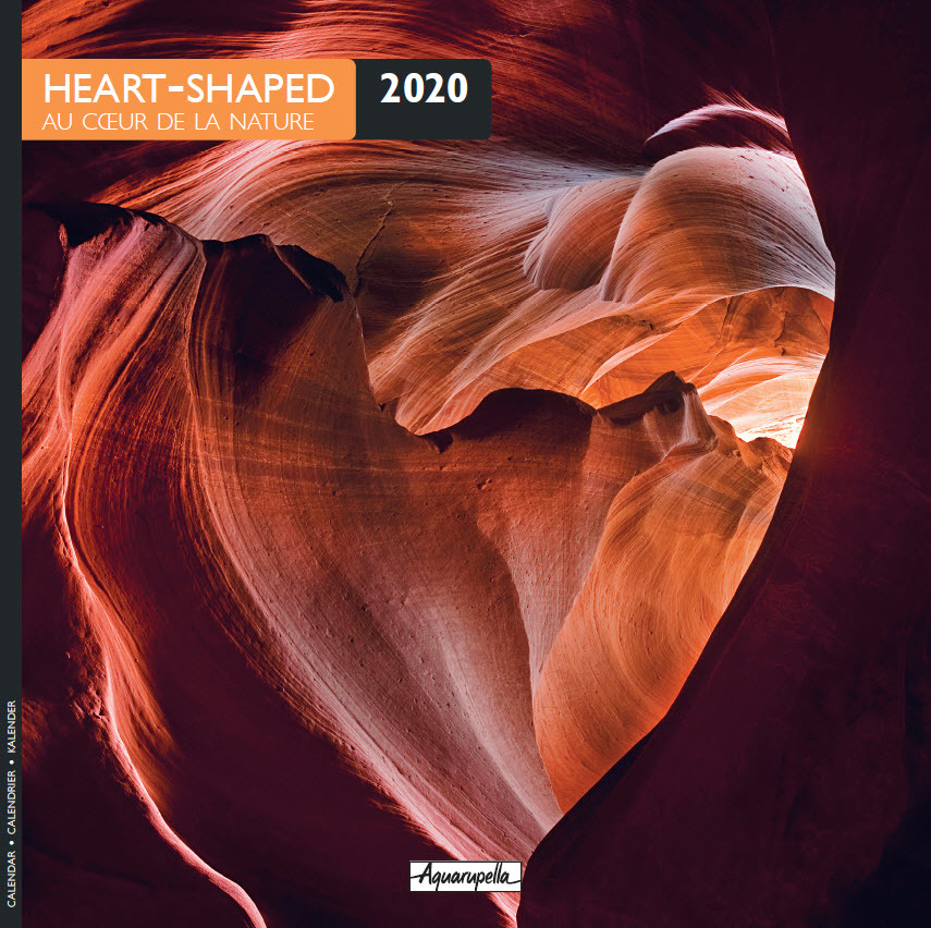 Aquarupella: 2020 Wall Calendar - Heart Shaped image