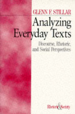 Analyzing Everyday Texts by Glenn F. Stillar image
