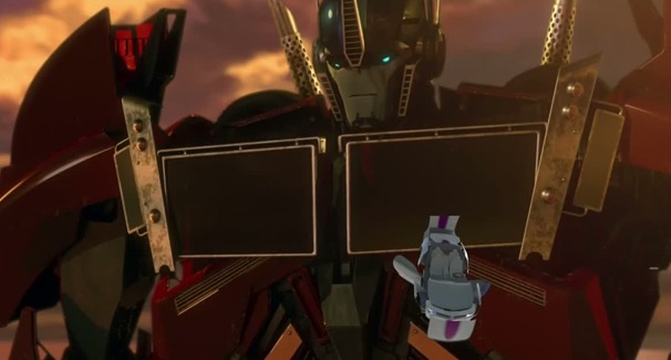 Transformers Prime: Volume 1 - Darkness Rising on DVD image