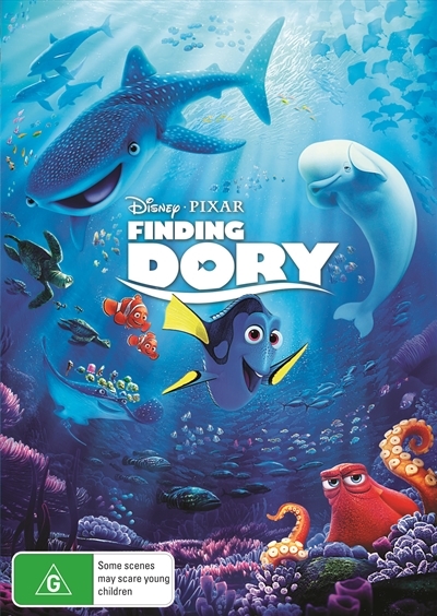 Finding Dory on DVD image