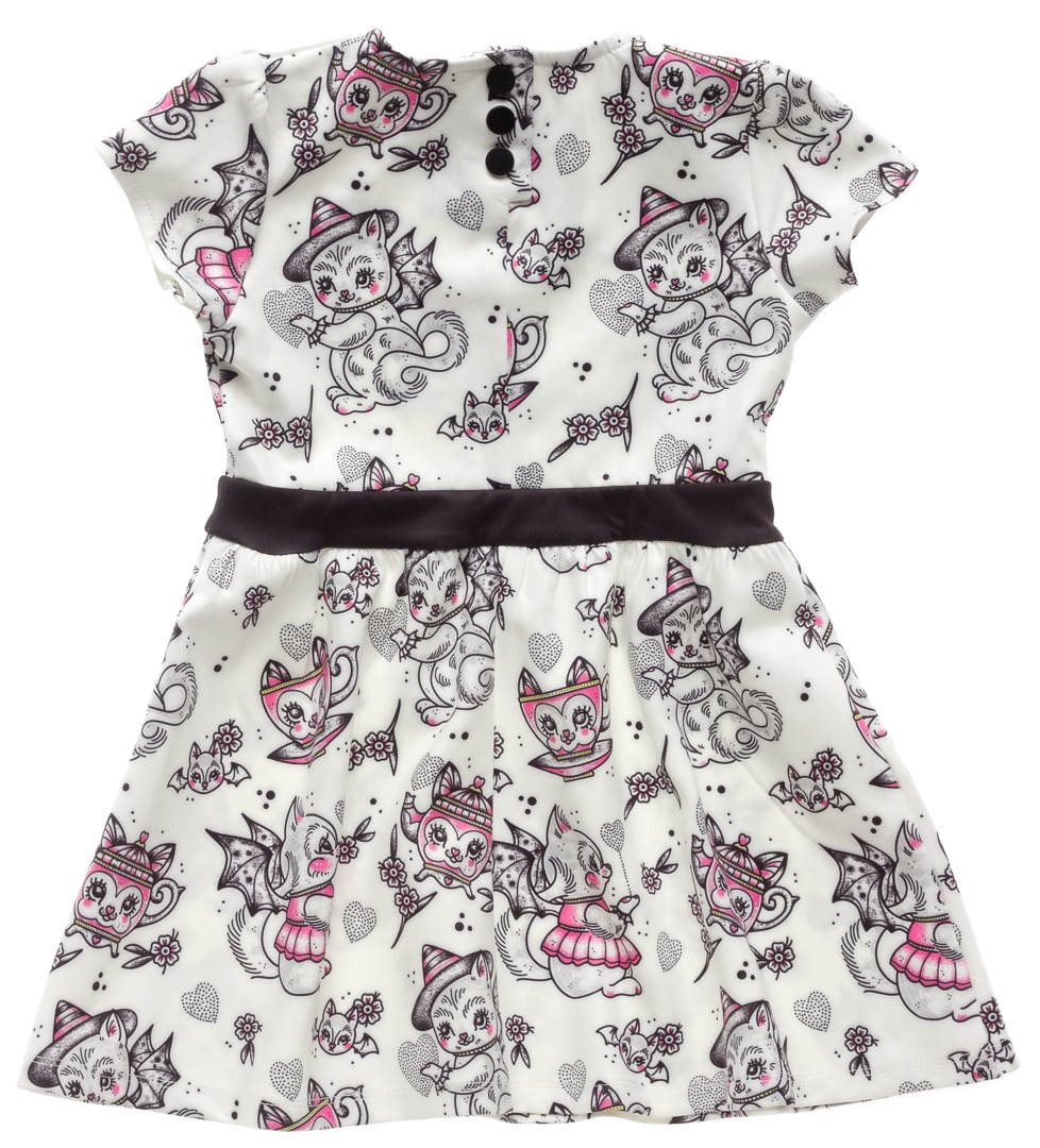 Sourpuss Creep Heart Dress (Size 6) image