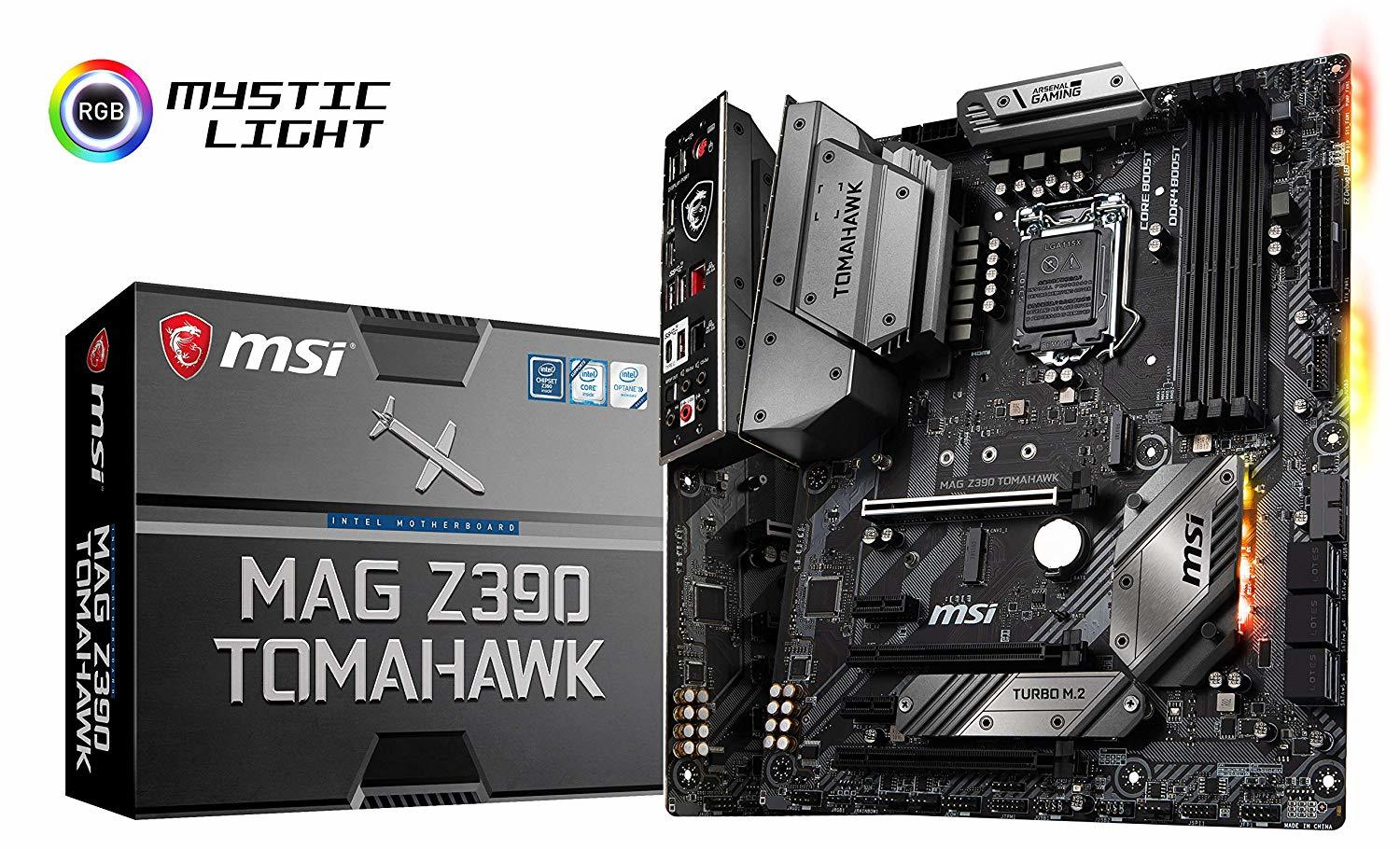 Msi Mag Z390 Tomahawk Motherboard At Mighty Ape Nz - msi mag z390 tomahawk motherboard image