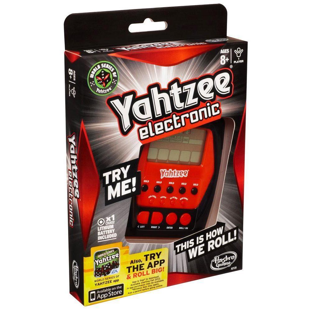 Electronic Handheld Yahtzee Board Game at Mighty Ape NZ