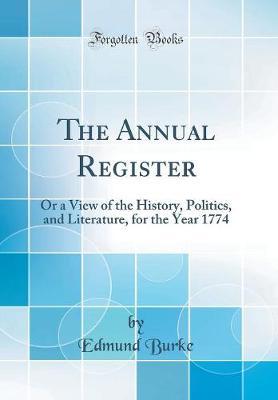 The Annual Register by Edmund Burke image