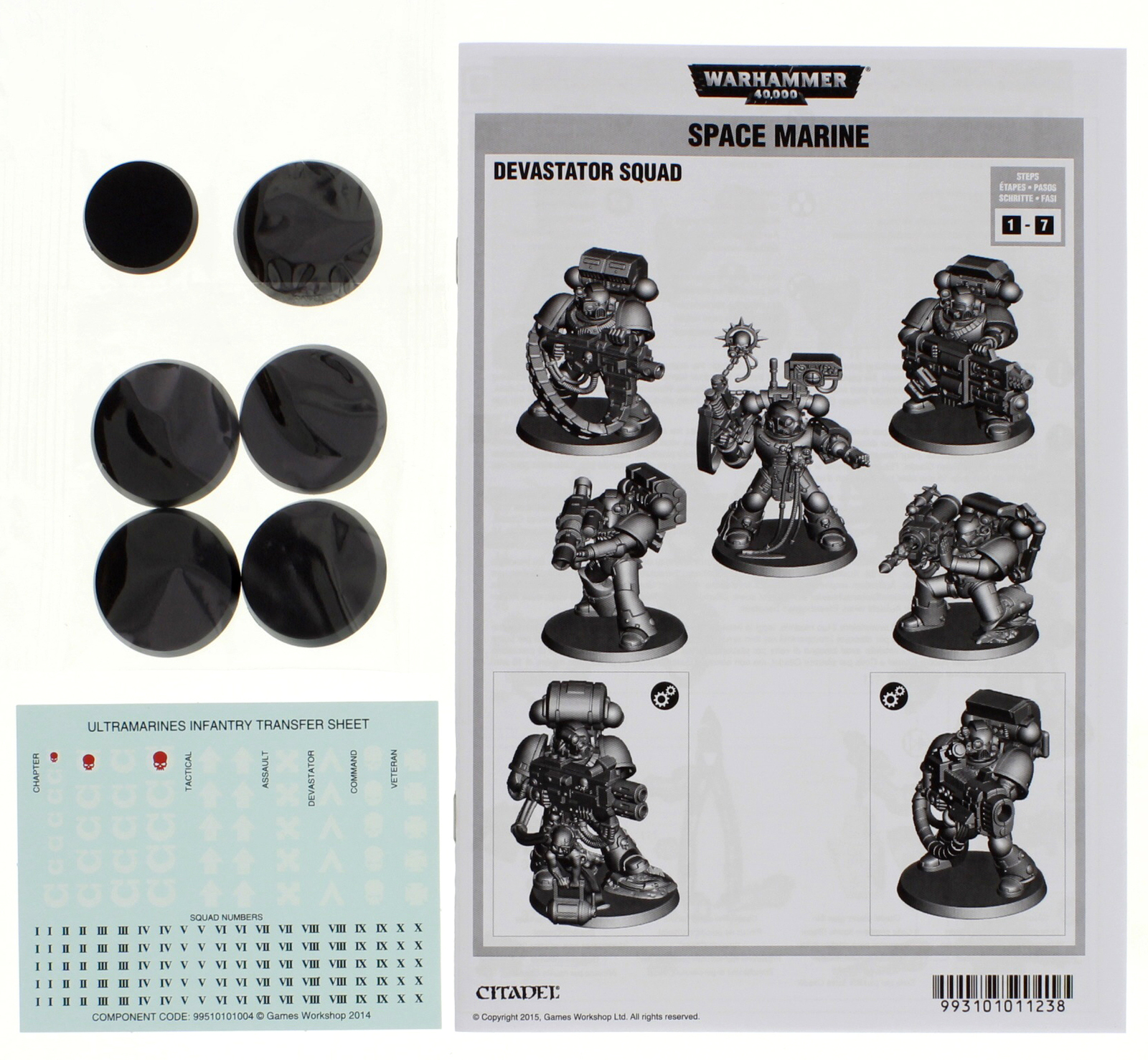 Warhammer 40,000 Space Marine Devastator Squad image