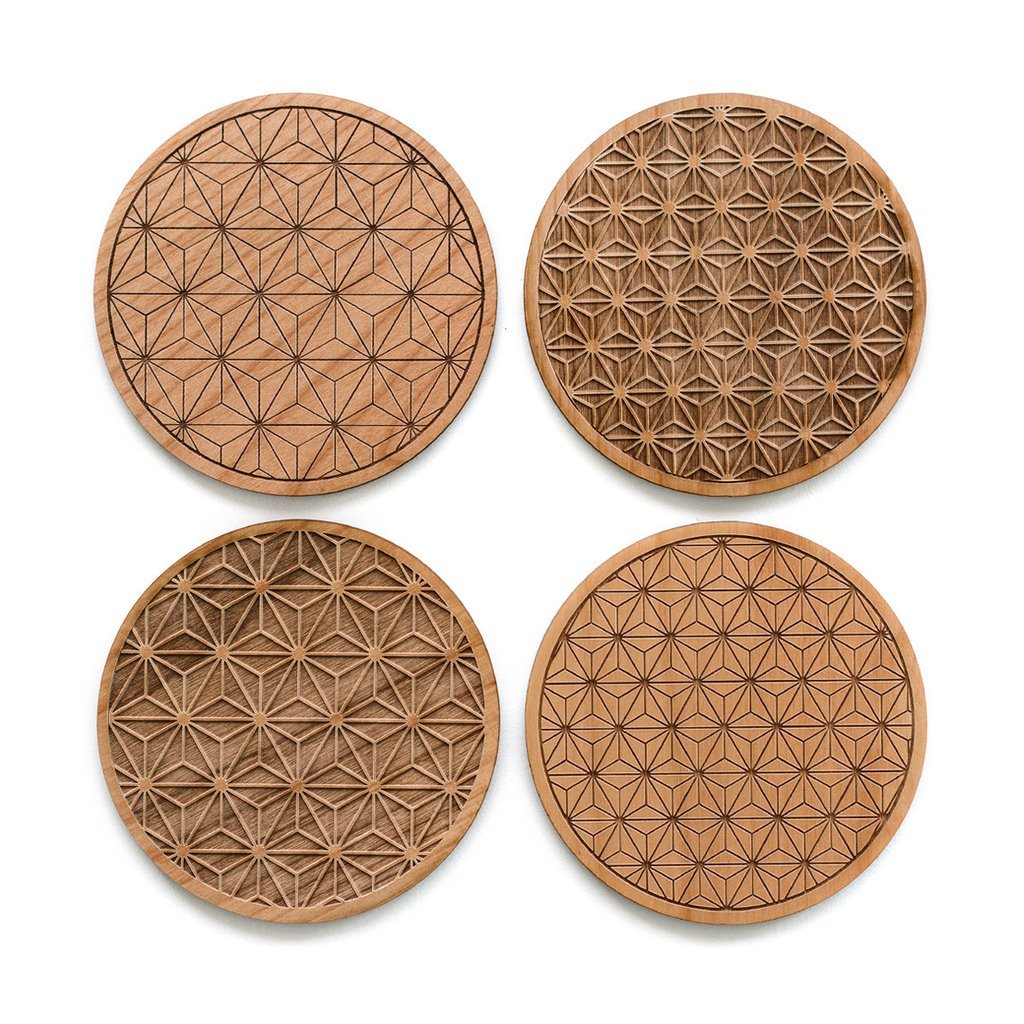 Cardtorial Starburst Coasters image