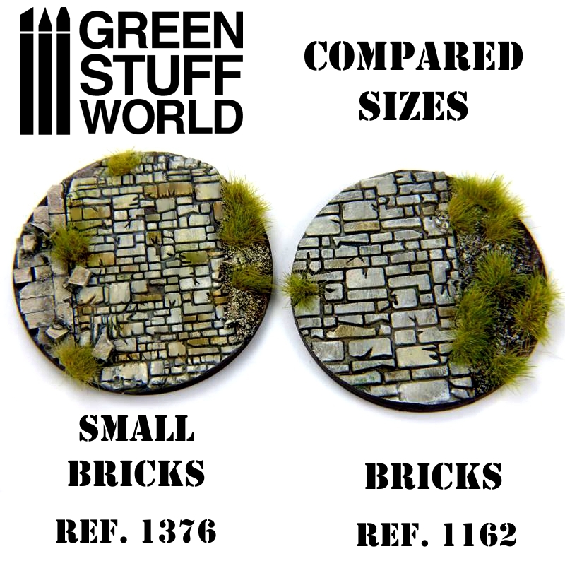 Green Stuff World Texture Rolling Pin Bricks at Mighty Ape Australia