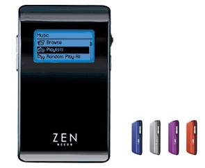 CREATIVE LABS Creative Zen Neeon Purple 6Gb FM SE MP3 Player image