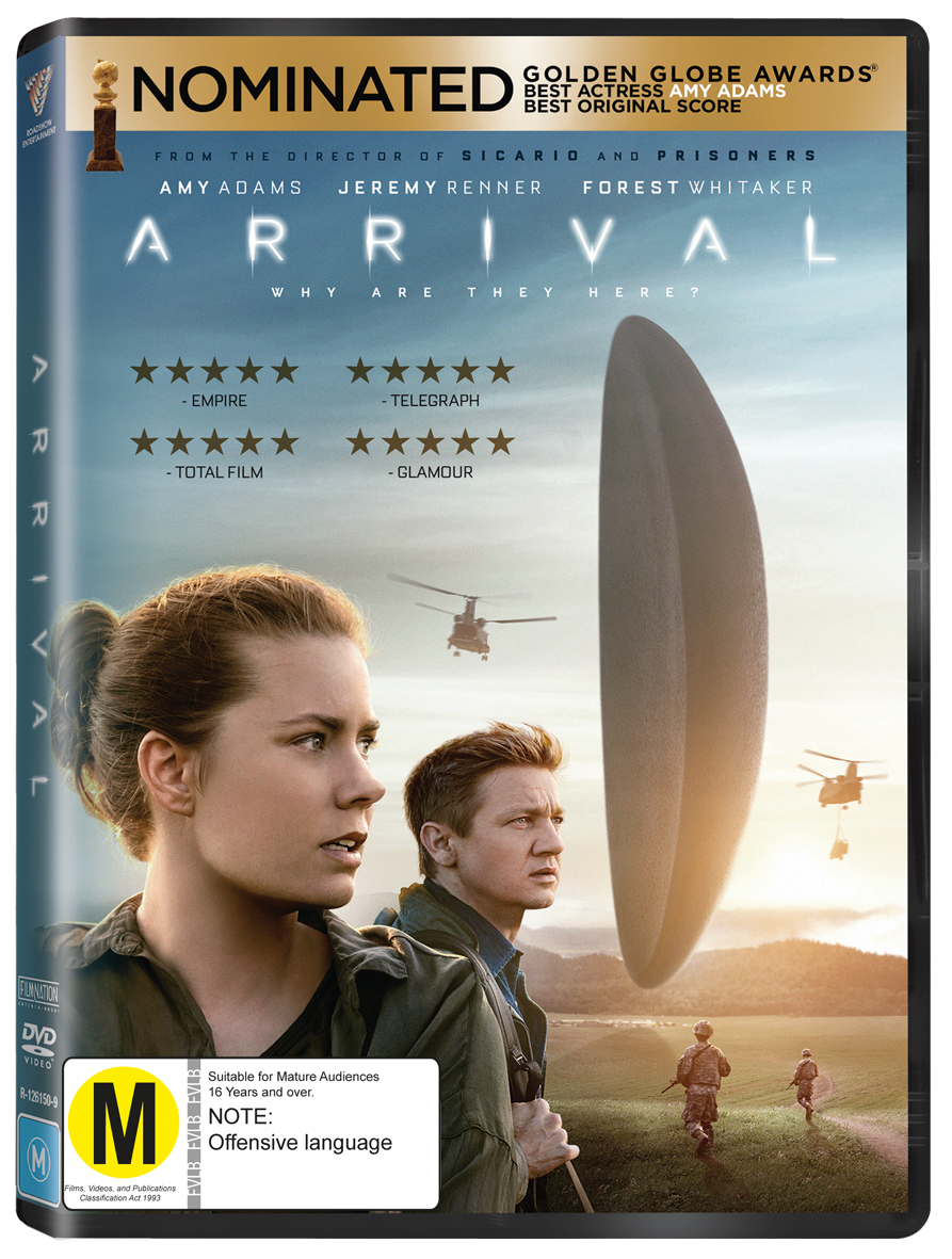Arrival on DVD image