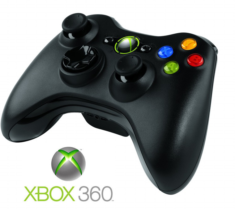 Xbox 360 Wireless Controller - Black (PC compatible) for Xbox 360 image