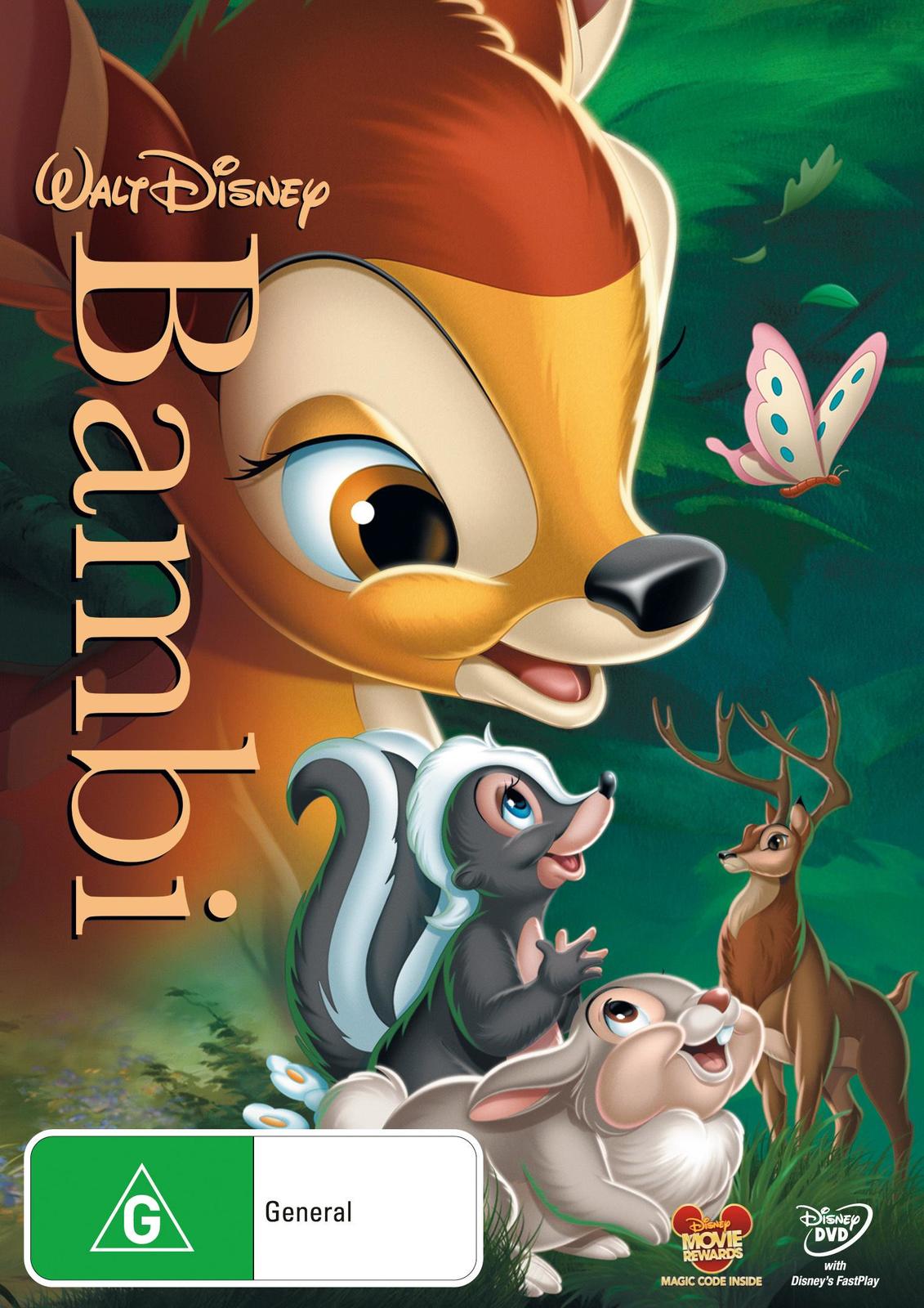 Disney Bambi on DVD