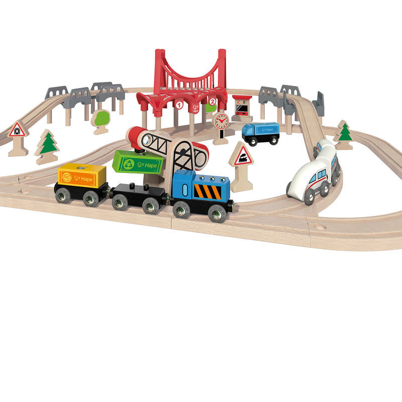 Hape: Double Loop Railway Set image