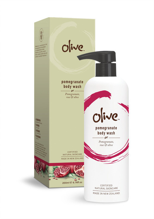 Olive Pomegranate Body Wash (200ml) image