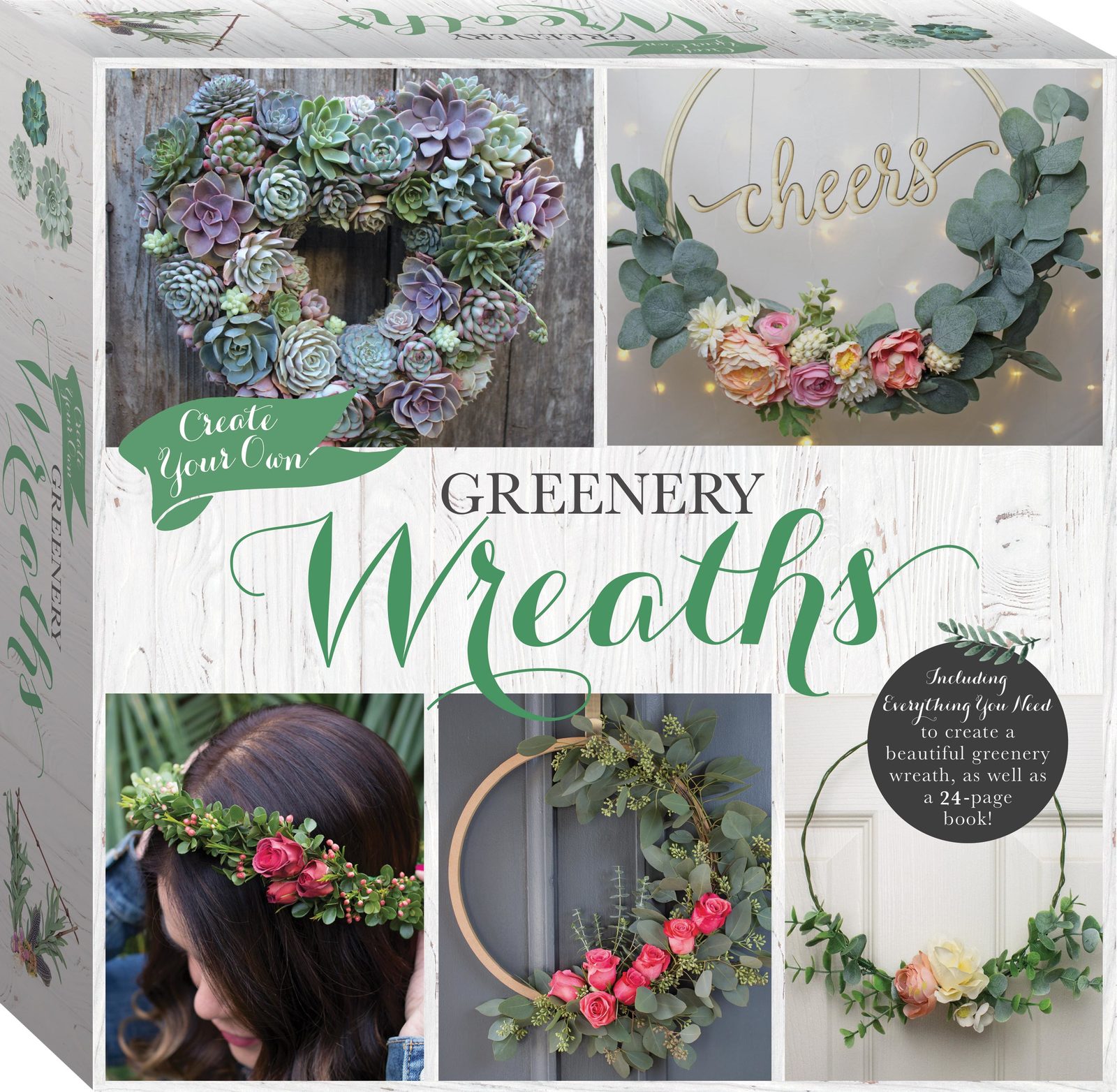 Hinkler: Create Your Own - Greenery Wreath Kit image