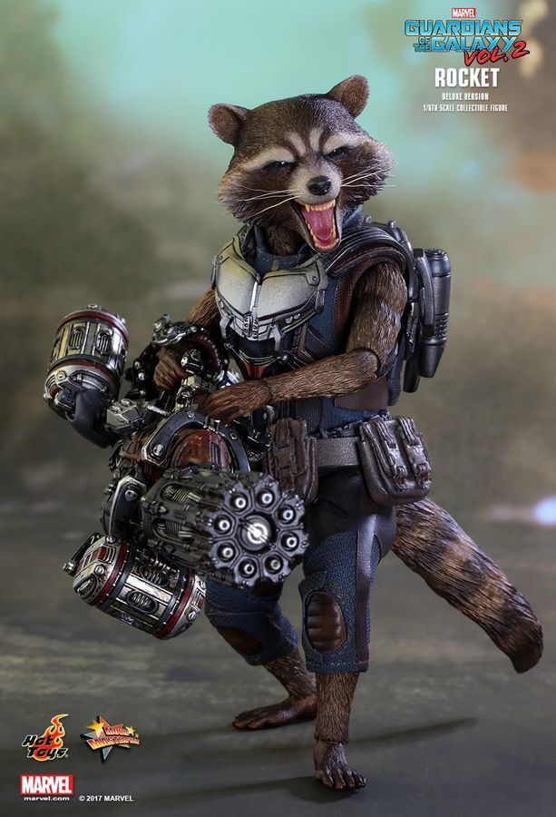 Guardians of the Galaxy: Vol. 2 - Rocket Deluxe 6" Scale Action Figure