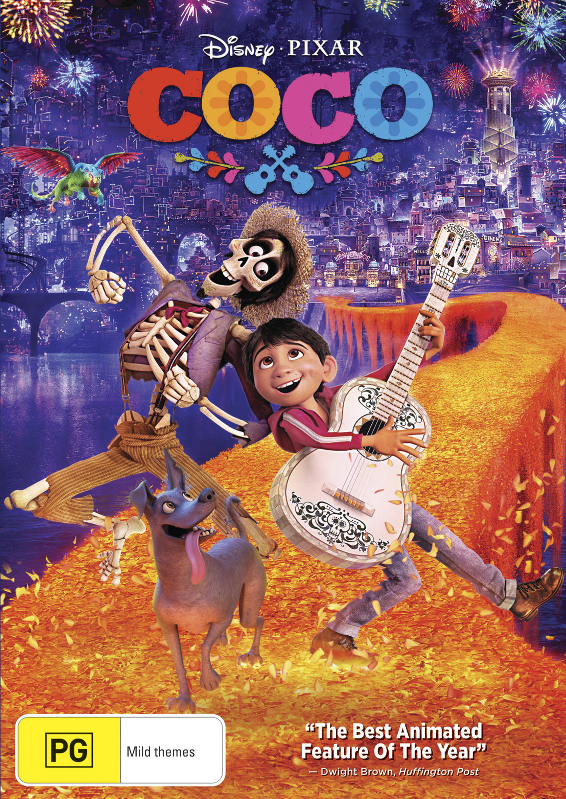 Coco (2017) on DVD image