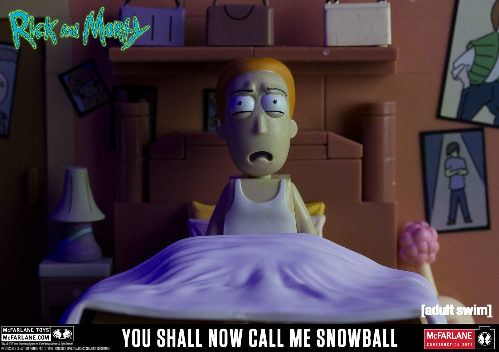 Rick and Morty: You Shall Now Call Me Snowball - Medium Construction Set image