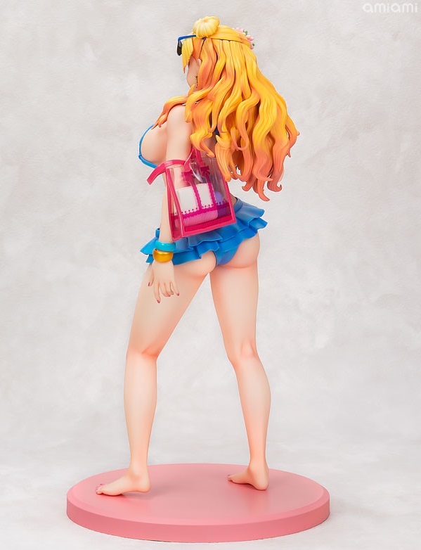 Please Tell Me! Galko-chan: 1/6 Galko-Chan (Swimsuit Ver.) - PVC Statue image