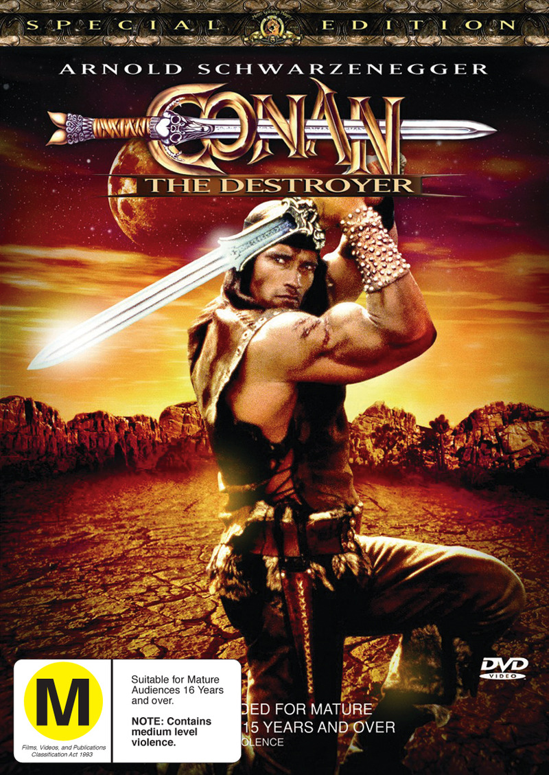 Conan The Destroyer - Special Edition on DVD