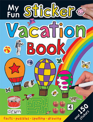 My Fun Sticker Vacation Book by Roger Priddy image