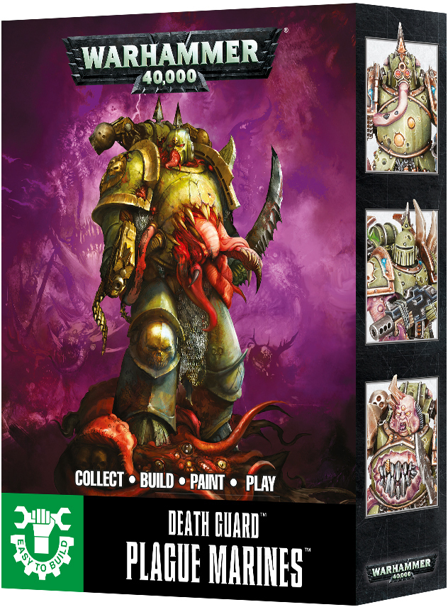 Warhammer 40,000 Easy to Build Plague Marines