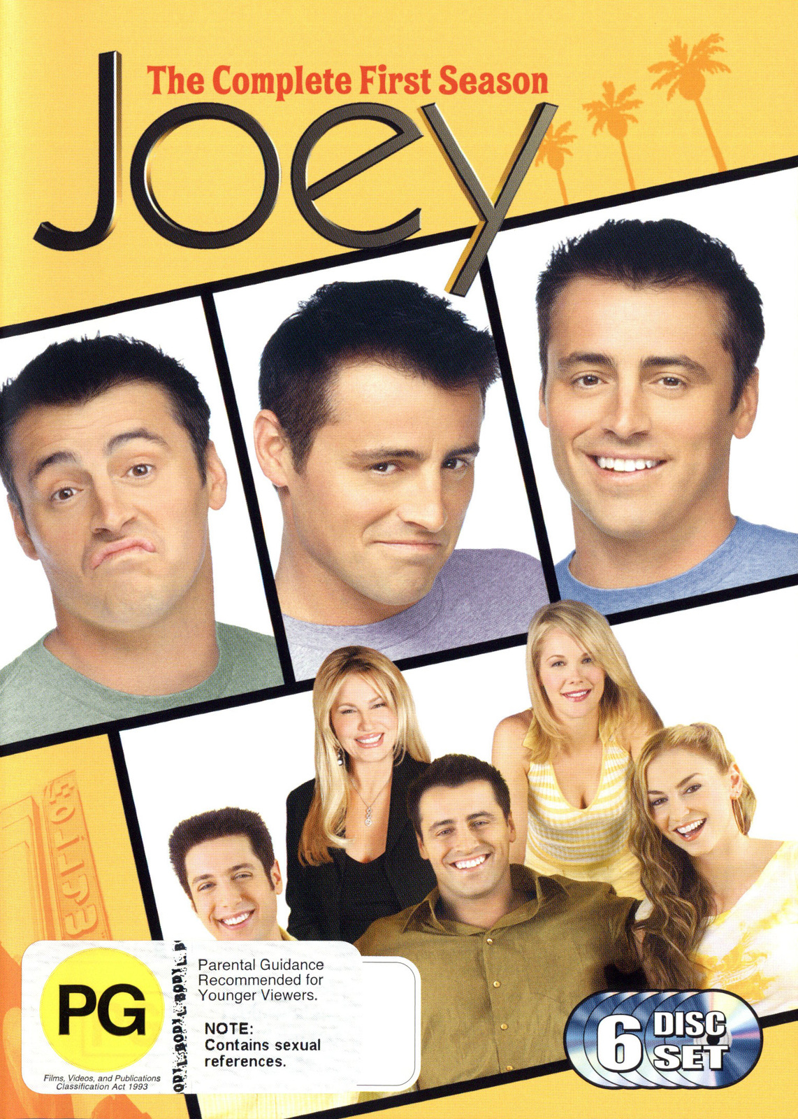 Joey : The Complete First Season (6 Disc) on DVD image