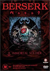Berserk - V2 - Immortal Soldier on DVD Berserk - V2 - Immortal Soldier on DVD