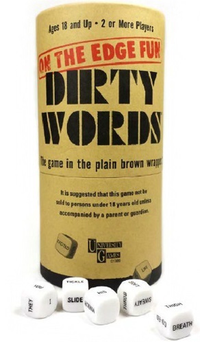 University Games: Dirty Words - Dice Game image