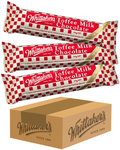 Whittakers Toffee Milk Chunks BULK