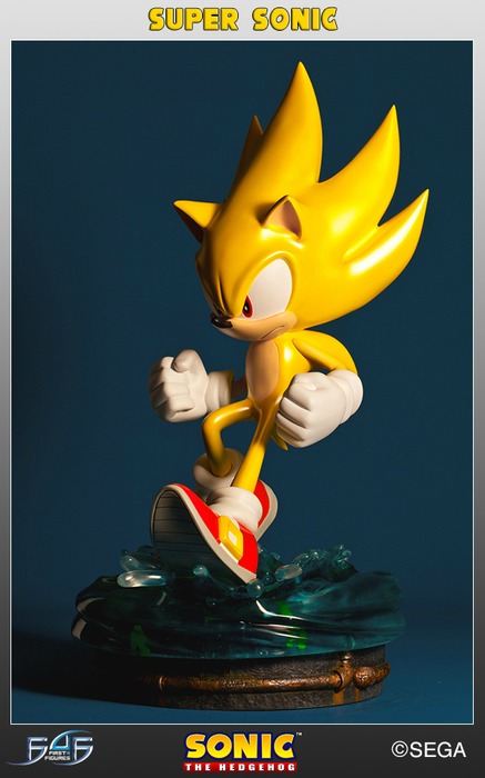 Modern Super Sonic The Hedgehog