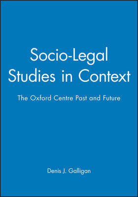 Socio-Legal Studies in Context