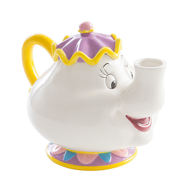 Beauty and the Beast Mrs. Potts Sculpted Ceramic Teapot image