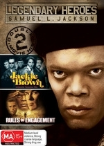 Legendary Heroes - Samuel L. Jackson (Jackie Brown / Rules Of Engagement) (2 Disc Set) on DVD Legendary Heroes - Samuel L. Jackson (Jackie Brown / Rules Of Engagement) (2 Disc Set) on DVD