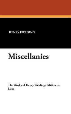 Miscellanies by Henry Fielding image
