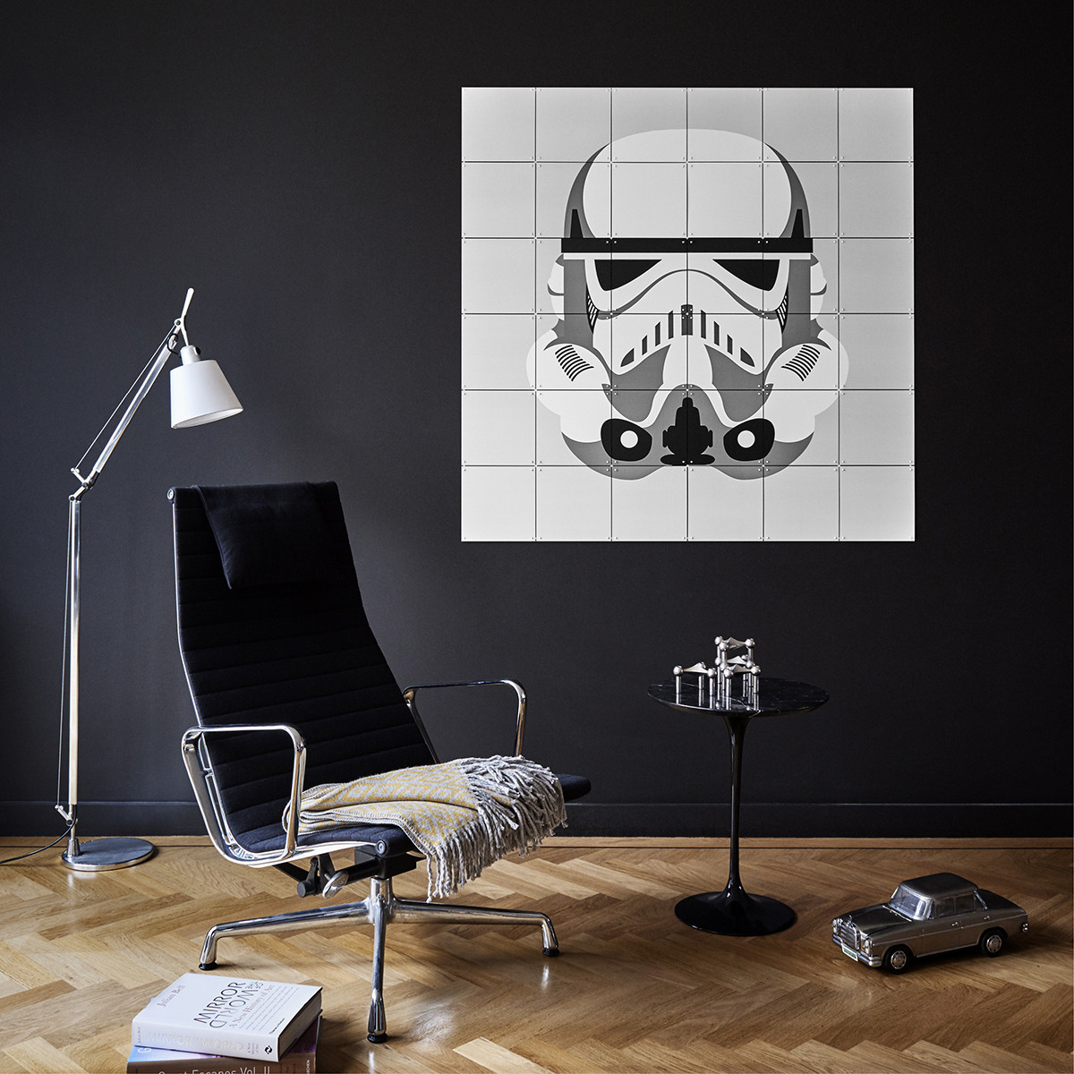 Ixxi: Star Wars Stormtrooper / Darth Vader Wall Art (120cm X 120cm) image