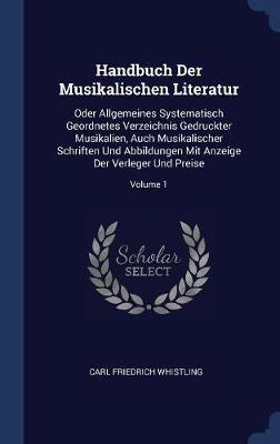 Handbuch Der Musikalischen Literatur image