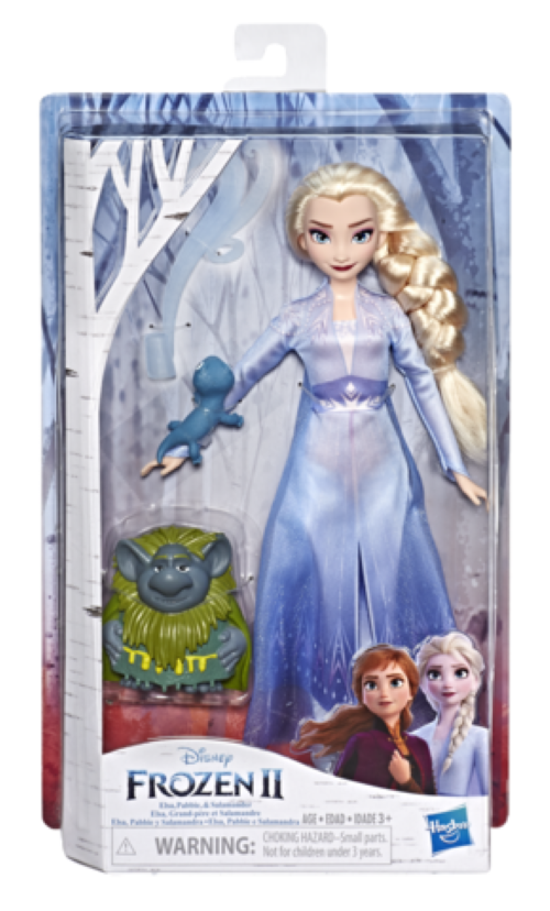 Frozen II: Elsa & Pabbie Salamander - Storytelling Doll image