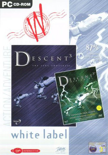 Descent 3 + Mercenary Expansion for PC Games image