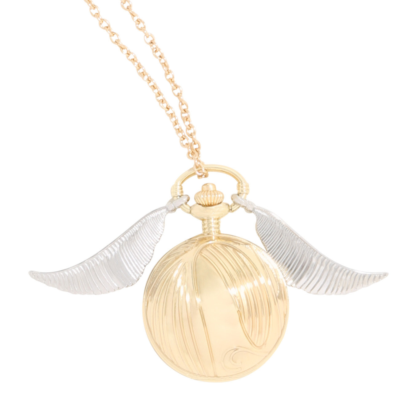 Harry Potter: Golden Snitch Pocket Watch Necklace image